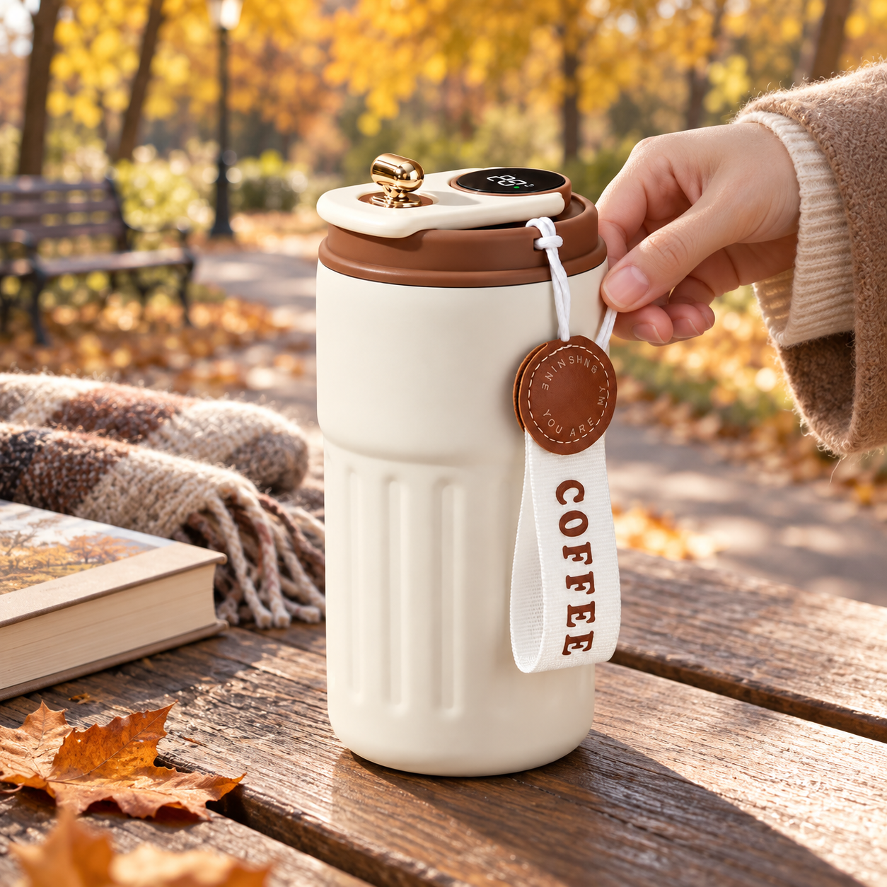 450ml insulated coffee cup