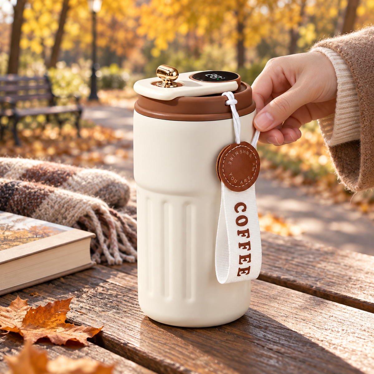450ml insulated coffee cup