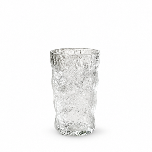 Sunflower relief glass