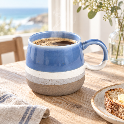 Large capacity Japanese retro ceramic cup