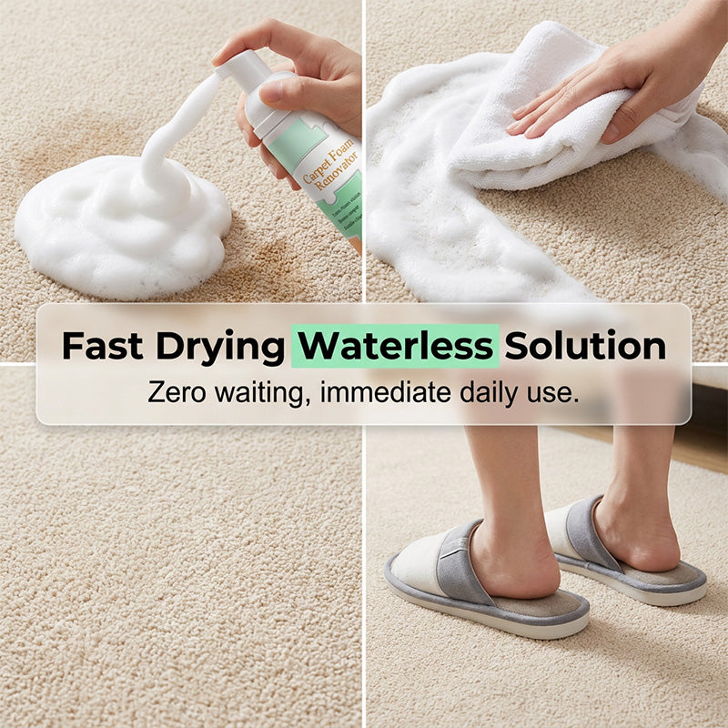 🎁Buy 1 Get 1 Free💪Waterless Carpet Foam Stain Remover