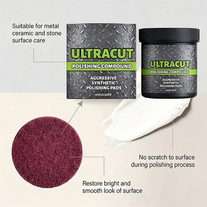 BUY 2 GET 1 FREE ✨ Polish with Pad All-in-One Surface Restoration Polish with Pad