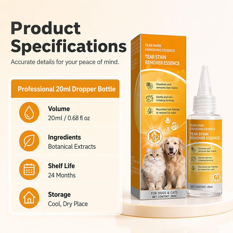 ✨ Gentle pet eye care – cleanses the skin around the eyes and provides daily grooming