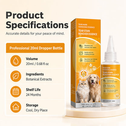 ✨ Gentle pet eye care – cleanses the skin around the eyes and provides daily grooming