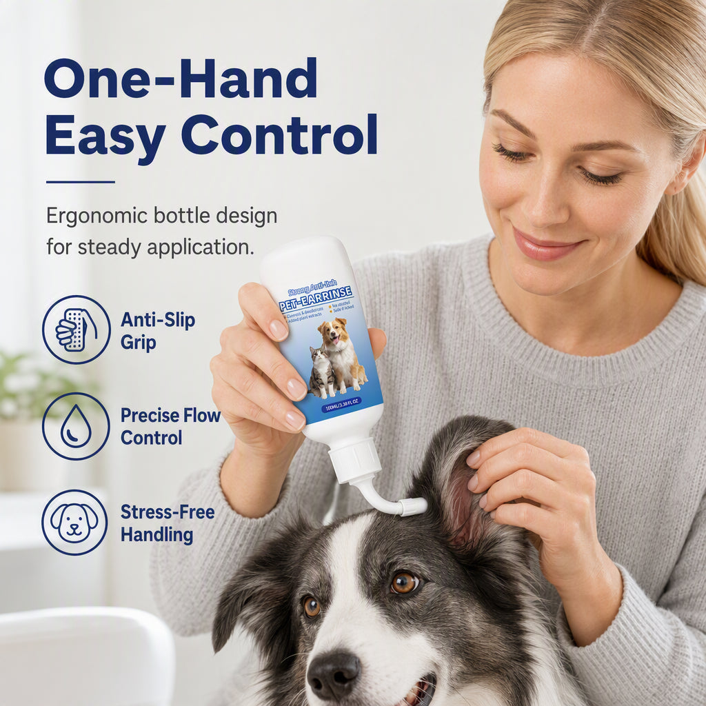 ⏳Buy 1 Get 1 Free⏰Pet Ear Cleaner for Dogs & Cats🐶🐱👂🪄