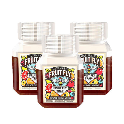 🍎 Fruit Fly Trap Attractant – Easy Indoor Lure for Kitchens & Dining Areas